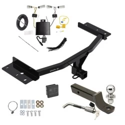Trailer Tow Hitch For 20-27 Lincoln Aviator All Models Deluxe Package Wiring 2" Ball Mount and Lock