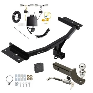 Trailer Tow Hitch For 20-27 Lincoln Aviator All Models Deluxe Package Wiring 2" Ball Mount and Lock