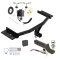 Trailer Tow Hitch For 20-27 Lincoln Aviator All Models Deluxe Package Wiring 2" Ball Mount and Lock