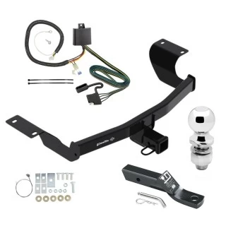 Trailer Tow Hitch For 17-27 Honda CR-V Complete Package w/ Wiring and 2" Ball
