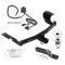 Trailer Tow Hitch For 17-27 Honda CR-V Complete Package w/ Wiring and 2" Ball