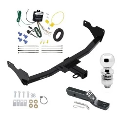 Trailer Tow Hitch For 19-27 Audi Q3 All Models Complete Package w/ Wiring and 2" Ball