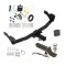 Trailer Tow Hitch For 19-27 Audi Q3 All Models Deluxe Package Wiring 2" Ball Mount and Lock