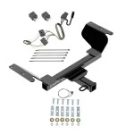 Trailer Tow Hitch For 18-25 GMC Terrain 18-26 Chevy Equinox Gasoline, w/ Factory Tow PKG Package w/ Wiring Kit