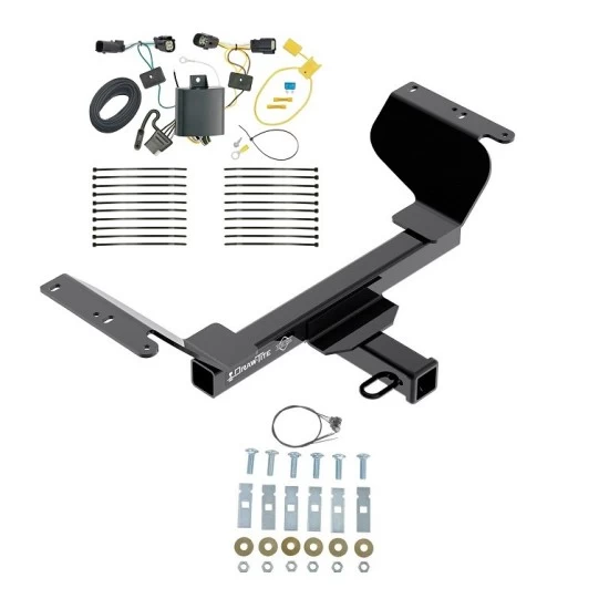 Trailer Tow Hitch For 18-24 Chevrolet Equinox Gasoline, Premier Models w/ Wiring Harness Kit