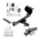 Trailer Tow Hitch For 18-25 GMC Terrain incl Gasoline 18-26 Chevy Equinox Gasoline Complete Package w/ Wiring and 2" Ball