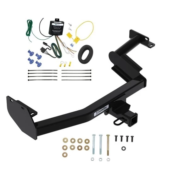 Trailer Tow Hitch For 23-25 KIA Telluride w/o LED Taillights w/ Wiring Kit Class 3 2" Receiver Draw-Tite