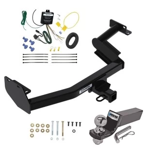 Trailer Tow Hitch For 23-25 KIA Telluride w/o LED Taillights Complete Package w/ Wiring and 2" Ball