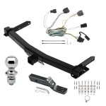 Custom Fit Trailer Hitch Wiring Harness (Plug & Play) 2" Drop Ball-Mount w/ Pin/Clip 1-7/8" Chrome Ball Installation Hardware Installation Instructions 76432 118425 23 63816 Draw-Tite Trailer Tow Hitch 11-13 Jeep Grand Cherokee Exc SRT-8 w/ Trailer Tow Hitch For 11-13 Jeep Grand Cherokee Exc SRT-8 w/Removable OEM Fascia Complete Package w/ Wiring and 1-7/8" Ball