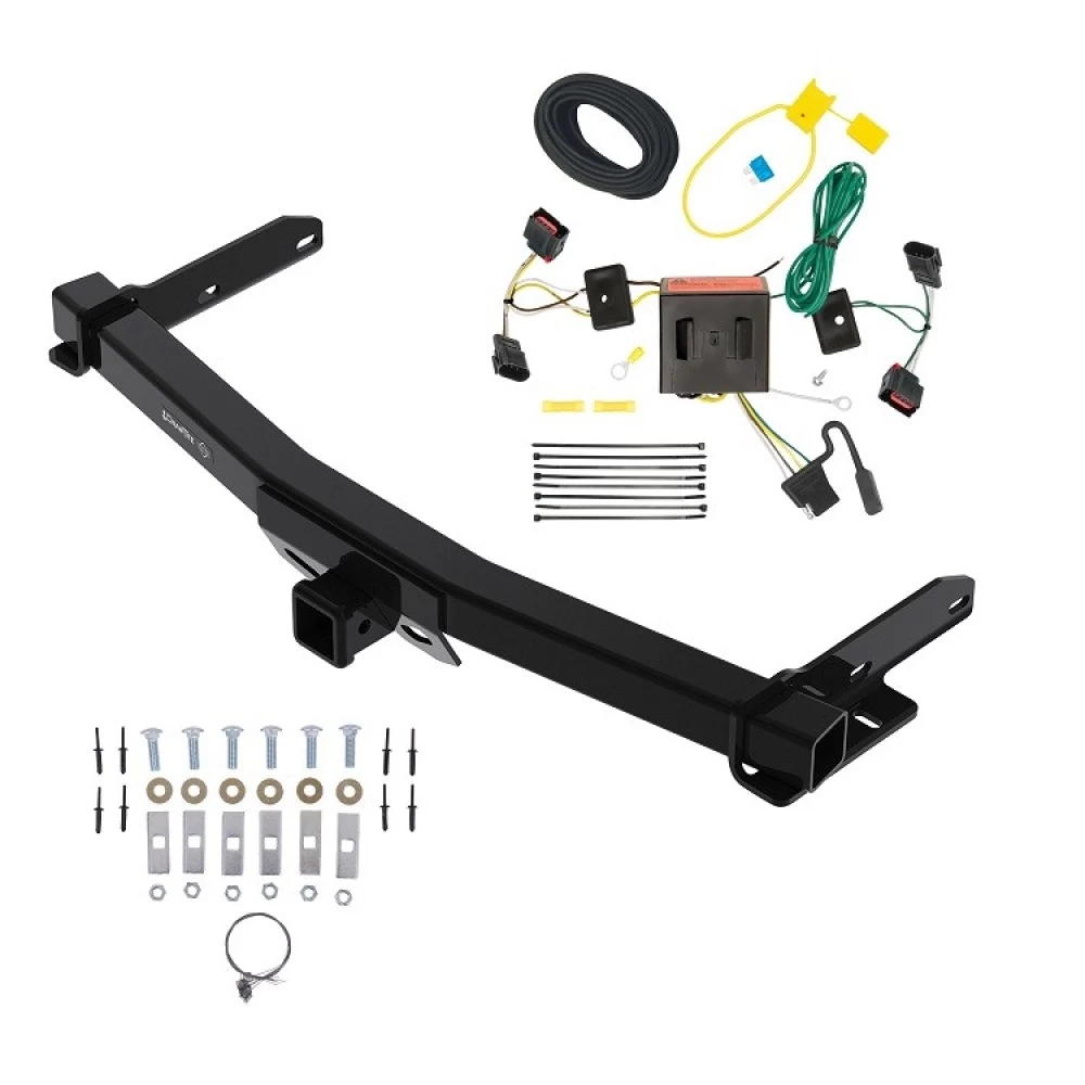 Trailer Tow Hitch For 11-13 Dodge Durango All Models w/ Wiring Harness Kit