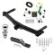 Trailer Tow Hitch For 11-13 Dodge Durango All Models Complete Package w/ Wiring and 1-7/8" Ball