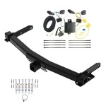 Trailer Tow Hitch For 14-23 Dodge Durango All Styles w/ Wiring Harness Kit
