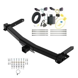 Trailer Tow Hitch For 14-26 Dodge Durango All Models w/ Wiring Harness Kit