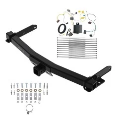 Trailer Hitch w/ Wiring For 14-21 Jeep Grand Cherokee 22-22 WK Class 4 2" Tow Receiver Tekonsha