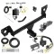 Trailer Hitch Tow Package w/ 7-Way RV Wiring For 21-23 Chevy Trailblazer w/ 2" Drop Mount 2" Ball Class 3 2" Receiver