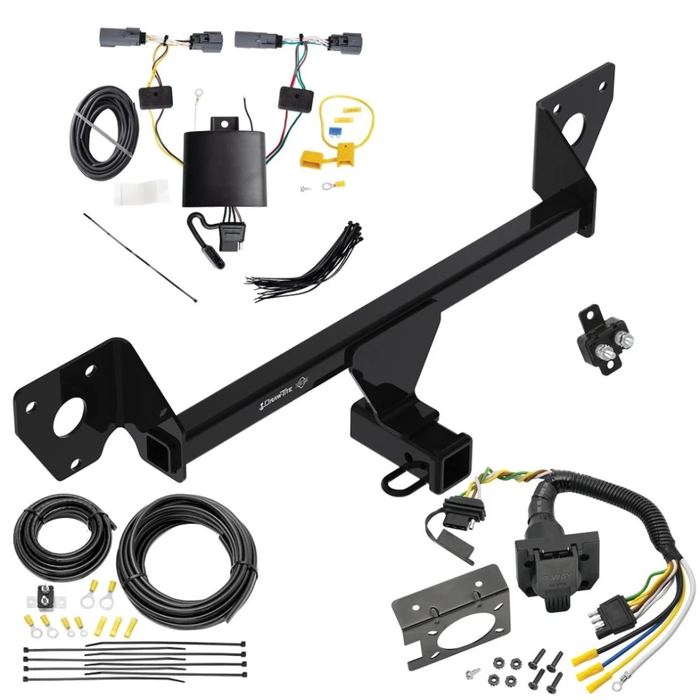 Trailer Hitch w/ 7-Way RV Wiring For 20-23 Buick Encore GX Class 3 2" Receiver All Models