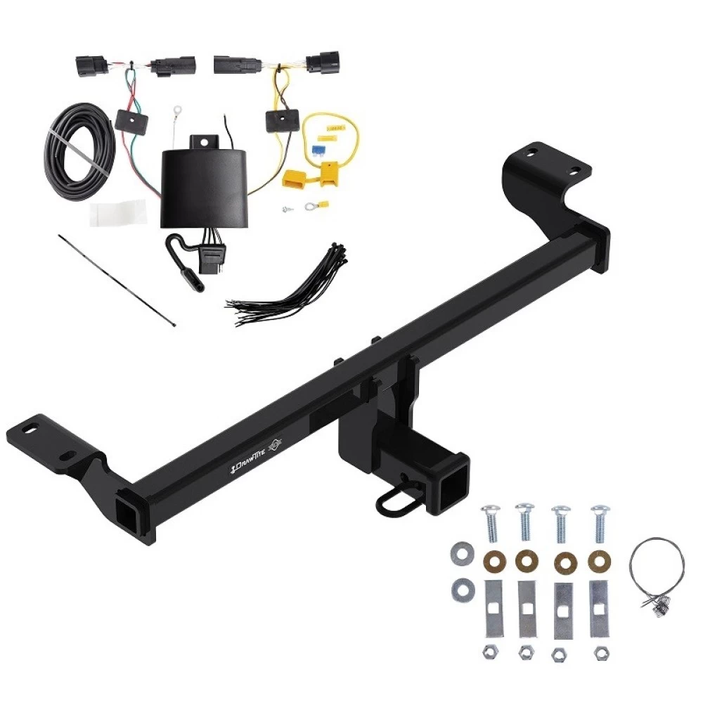 Trailer Hitch w/ Wiring For 20-22 Ford Escape Except Plug-In-Hybrid Class 3 2" Tow Receiver Draw-Tite Tekonsha