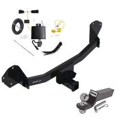 Trailer Tow Hitch For 22-23 Chevrolet Bolt EUV All Models Complete Package w/ Wiring and 2" Ball