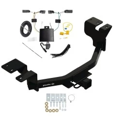 Trailer Tow Hitch w/ Wiring Kit For 22-24 Ford Maverick All Styles 2" Receiver Class 3