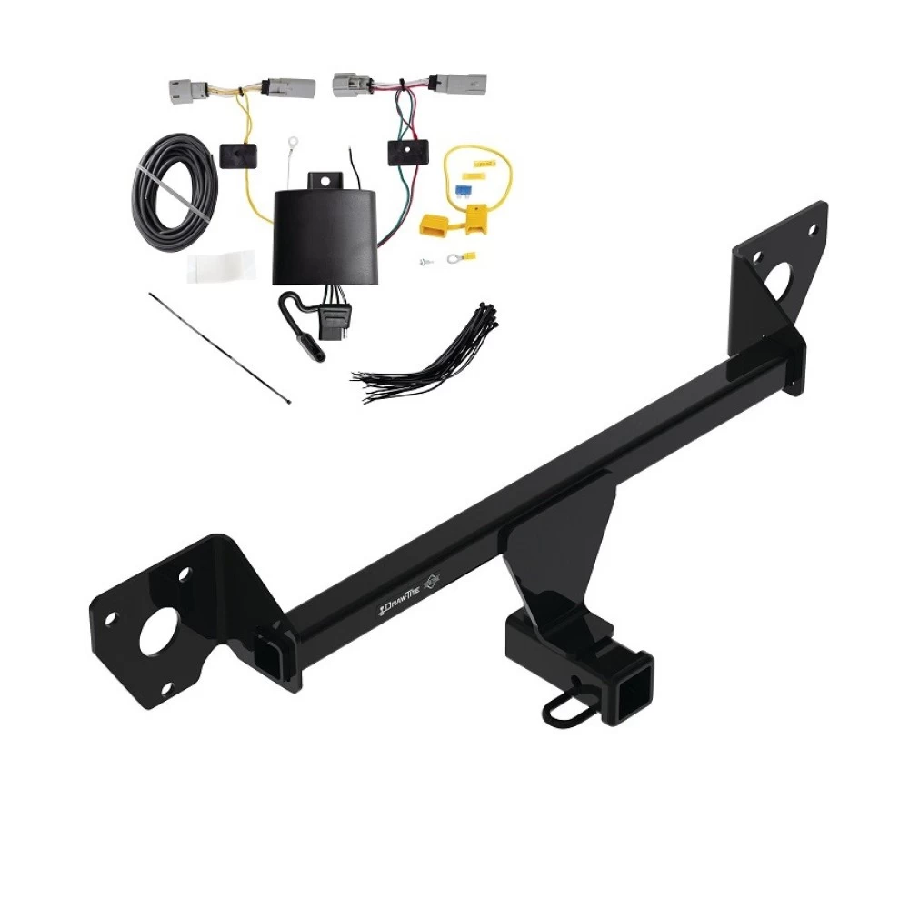 Trailer Tow Hitch For 21-27 Chevrolet Trailblazer w/o LED Taillights w/ Plug & Play Wiring Kit Class 3 2" Receiver Draw-Tite