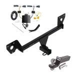 Trailer Tow Hitch For 20-27 Buick Encore GX w/o LED Taillights Complete Package w/ Wiring and 2" Ball