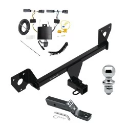 Trailer Tow Hitch For 20-27 Buick Encore GX w/o LED Taillights Class 3 2" Receiver Complete Package w/ Wiring and 1-7/8" Ball
