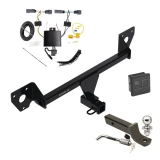 Trailer Tow Hitch For 20-27 Buick Encore GX w/o LED Taillights Deluxe Package Wiring 2" Ball Mount and Lock