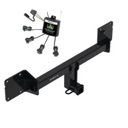 Trailer Tow Hitch For 21-27 Mercedes GLE SUV All Models w/ Zero Contact Wiring Harness Kit