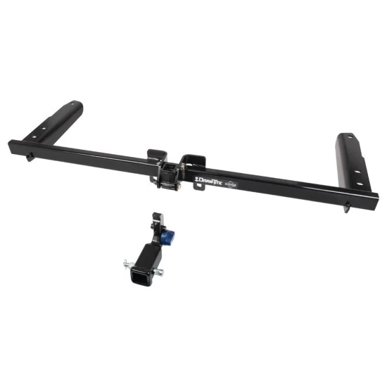 Trailer Tow Hitch For 18-26 Honda Odyssey w/ Fuse Provisions Hidden Removable 2" Receiver Complete Package w/ Wiring and 1-7/8" Ball