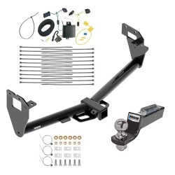 Tow Package For 15-23 Jeep Renegade All Models Trailer Hitch w/ Wiring 2" Drop Mount 2" Ball 2" Receiver Reese
