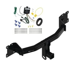 Trailer Hitch w/ Wiring For 20-25 Porsche Cayenne Coupe Class 4 2" Tow Receiver Reese Tekonsha