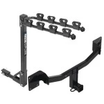 Reese Trailer Tow Hitch For 21-23 Buick Envision 2" Receiver Class 3 Tilt Away Adult or Child Arms Fold Down 4 Bike Carrier