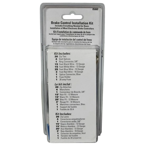 Economy I-Stop Brake Brake Control w/ 7-Way Wiring For 03-27 Chevy Express GMC Savana 1500 2500 3500 3 Axles