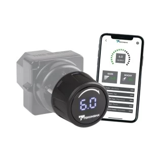 Tekonsha Prodigy iD Trailer Brake Control for 99-04 Ford F-250 F-350 F-450 F550 w/ Plug Play Wiring Adapter Bluetooth Edge App Proportional Module Box Controller