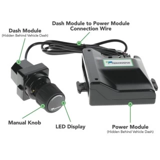 Tekonsha Prodigy iD Trailer Brake Control for 99-04 Ford F-250 F-350 F-450 F550 w/ Plug Play Wiring Adapter Bluetooth Edge App Proportional Module Box Controller