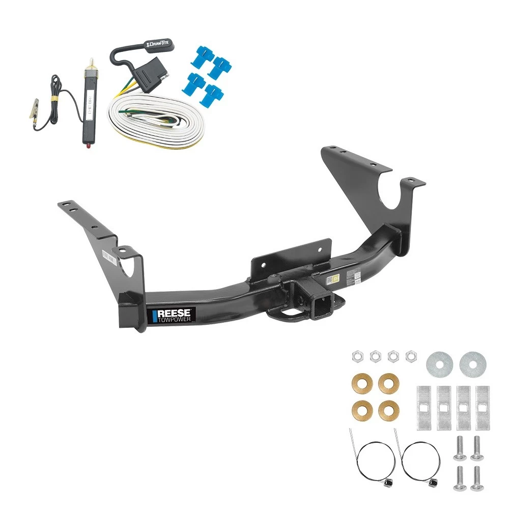 Trailer Hitch w/ Wiring For 09-10 Dodge Ram 1500 11-18 RAM 1500 19-24 Classic Class 5 2" Tow Receiver Reese Tekonsha