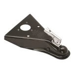 Fulton A-Frame Trailer Coupler Tongue Weld-On 5,000 lbs 2" Ball Black