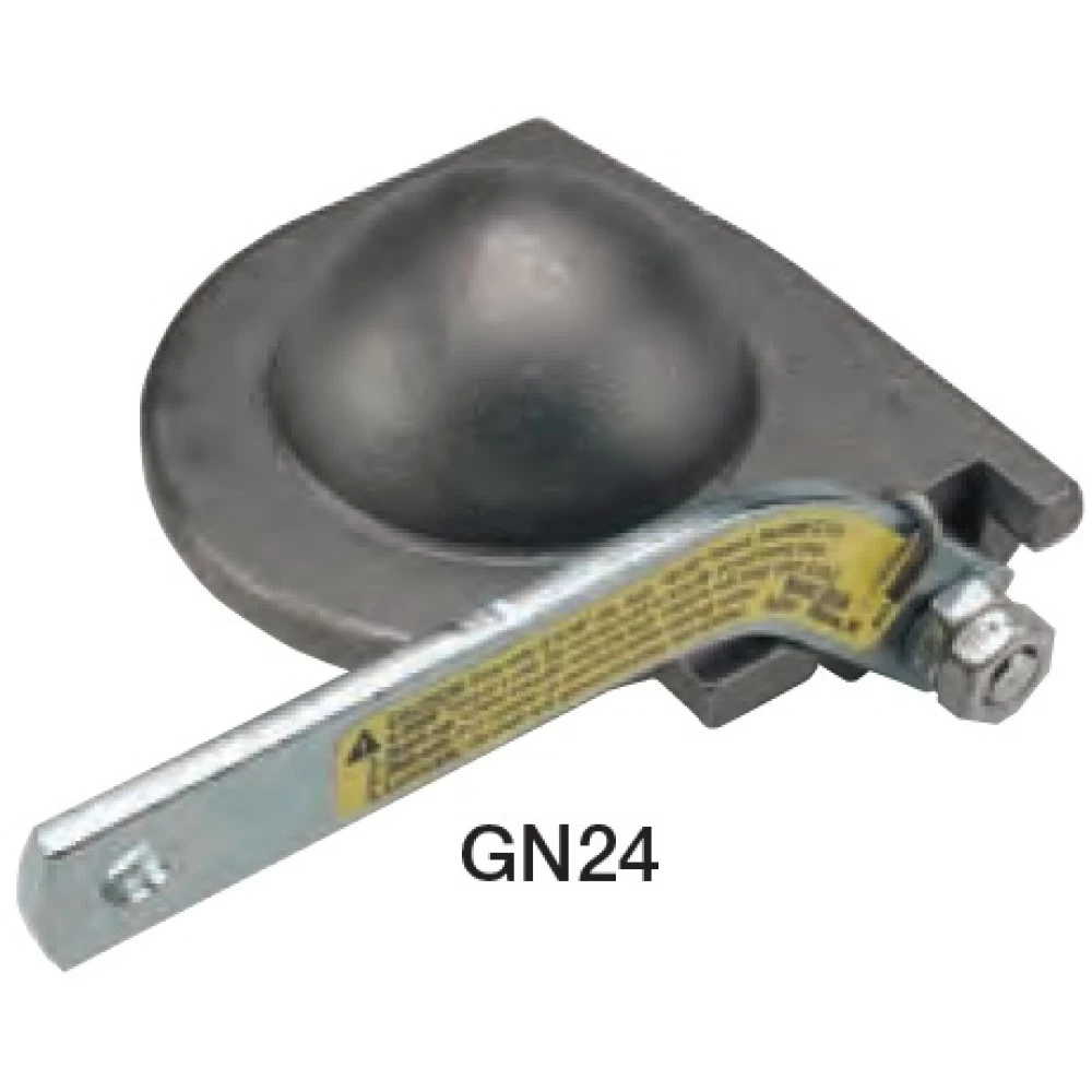 Bulldog Gooseneck Trailer Coupler GN24 Head 24,000 lbs 3" or 4" Tubing 2-5/16" Hitch Ball