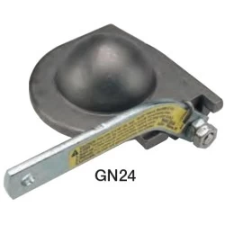 Bulldog Gooseneck Trailer Coupler GN24 Head 24,000 lbs 3" or 4" Tubing 2-5/16" Hitch Ball