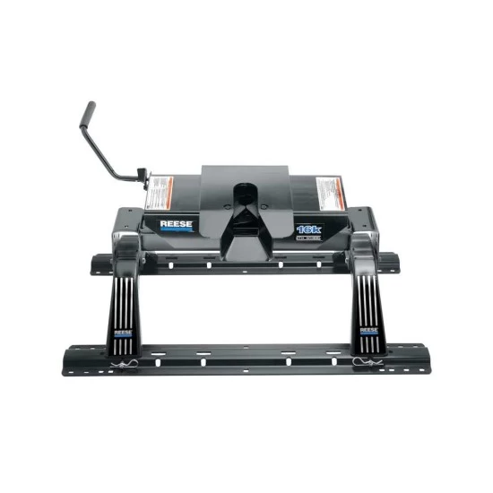 Reese Dual Jaw 16K Fifth Wheel Trailer Hitch W/ Rails For 1994-2004 Dodge Dakota Base Rail Kit 5th Wheel Brackets Hardware