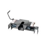 Reese Dual Jaw 16K Fifth Wheel Trailer Hitch w/ Round Tube Slider 5th Wheel Trailer Hitch Fits Industry Standard Above Bed Rail Kit by Reese Pro Series Husky Curt Valley