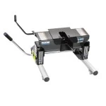 Reese Dual Jaw 16K Fifth Wheel Trailer Hitch w/ Round Tube Slider 5th Wheel Trailer Hitch Fits Industry Standard Above Bed Rail Kit by Reese Pro Series Husky Curt Valley