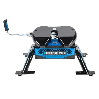 Reese M5 20K Talon Jaw Fifth Wheel Trailer Hitch W/ Rails For 2002-2008 Dodge Ram 1500 2003-2012 Ram 2500 3500 Base Rail Kit 5th Wheel Brackets Hardware