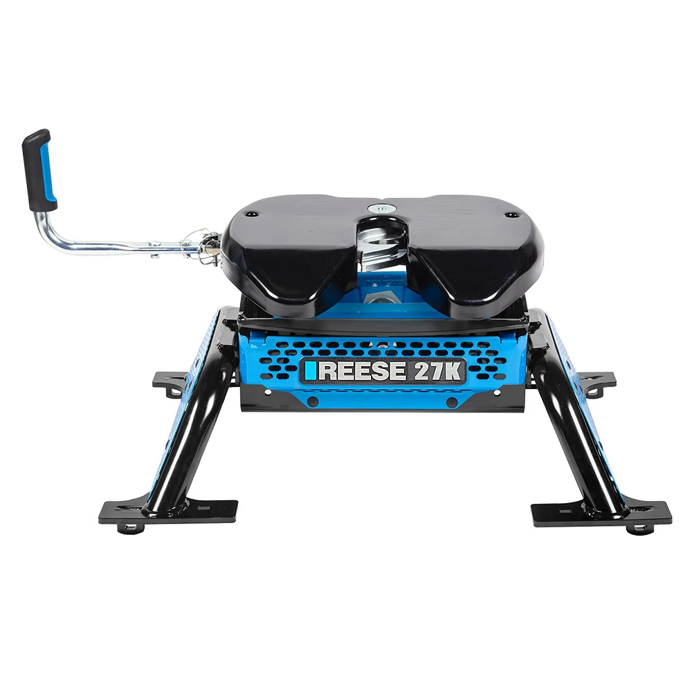 Reese M5 27K Talon Jaw Fifth Wheel Trailer Hitch W/ Rails For 03-12 Dodge Ram 2500 3500 10-13 RAM 2500 3500 Base Rail Kit 5th Wheel Brackets Hardware