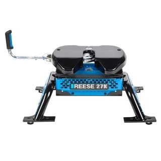 Reese M5 27K Talon Jaw Fifth Wheel Trailer Hitch W/ Rails For 03-12 Dodge Ram 2500 3500 10-13 RAM 2500 3500 Base Rail Kit 5th Wheel Brackets Hardware