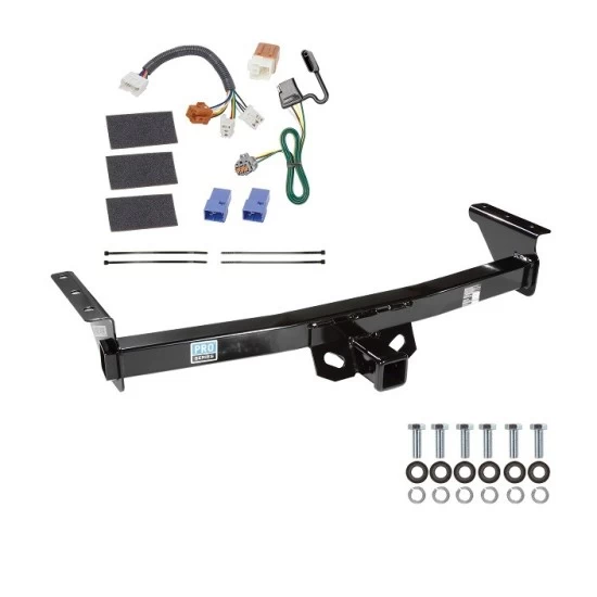 Trailer Hitch w/ Wiring For 05-24 Nissan Frontier 09-12 Suzuki Equator Class 3 2" Tow Receiver Reese Tekonsha