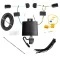 Reese Trailer Tow Hitch For 18-25 Alfa Romeo Stelvio Exc Quadrifoglio Class 4 2" Receiver Complete Package w/ Wiring and 1-7/8" Ball