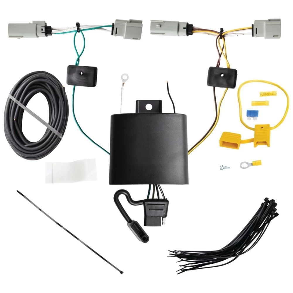 Reese Trailer Tow Hitch For 21-27 Ford Bronco w/o LED Taillights w/ Plug & Play Wiring Kit Class 3 2" Receiver