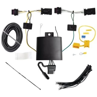 Reese Trailer Tow Hitch For 20-23 Tesla 3 Complete Package w/ Wiring Draw Bar and 2" Ball
