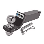 Reese Trailer Tow Hitch For 18-25 Alfa Romeo Stelvio Exc Quadrifoglio Complete Package w/ Wiring and 2" Ball